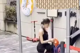 “佛媛”后又现“幼儿媛”！女子穿黑丝在幼儿园门口摆拍，附近家长：四五个摄影师拍了一下午图片