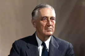 “美国最伟大的总统”罗斯福：两次拯救国家，坐轮椅上吊打希特勒图片