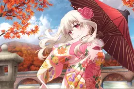 魔法少女伊莉雅手机壁纸 萌少女为你注入元气图片