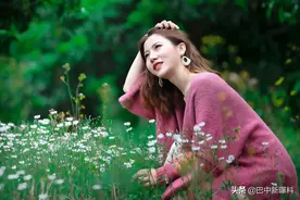 巴中“巴山花海”人像习作图片