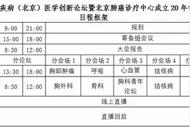 【会议通知】首届胸科医学创新论坛（北京）暨北京肺癌诊疗中心成立20周年学术大会第一轮通知图片