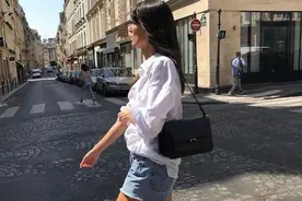 短裤这么搭配最有气质！得体又特别好看图片