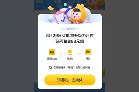 美团版花呗“月付”29日上线？图片