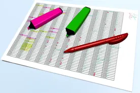 Excel表格复制粘贴后如何保持原格式不变？图片