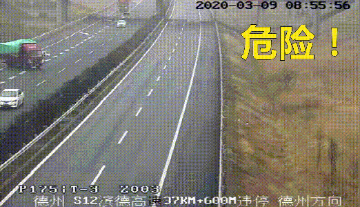 高速上停车、掉头、逆行，大货车司机这波操作惊悚了图片