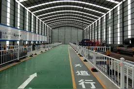 图解：标准化钢筋加工场图片