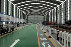 图解：标准化钢筋加工场图片