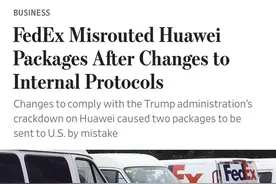 联邦快递发错件将受何种处罚图片