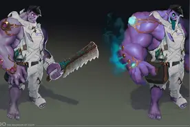 LOL：新版蒙多概念图放出，想去哪就去哪，恐怖元素再次拉满图片