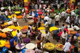 非洲的菜市场，苍蝇到处爬不怕不干净吗？当地人眼中已是常态！