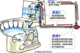 “不要往马桶水箱内放蓝色洁厕剂了，害人害己”！这个是真的吗？图片