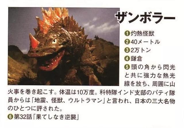 初代奥特曼怪兽图鉴