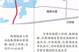 武汉两湖隧道、多条道路最新进展！图片