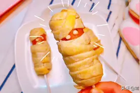 烤肠这样吃更好吃，外酥里嫩，3分钟就能做好图片