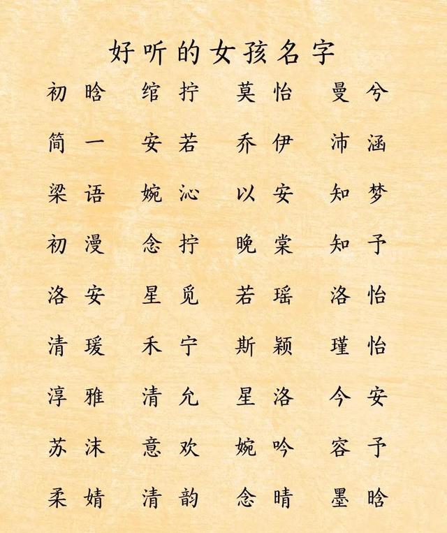 宝宝起名大全2021属牛,好听有内涵的男孩名字女孩名字