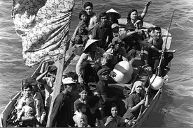 怒海争锋，西贡大撤退后华人的故事图片