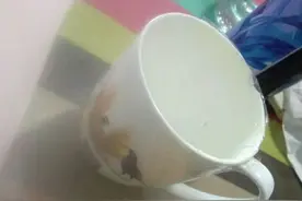 摔碎的杯子图片