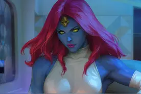 街机游戏玩家承受不起的美女BOSS，布料越少反而攻击力越高图片