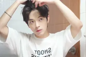 2分钟教你打造男生“五五分”发型，冬天又暖又帅气！