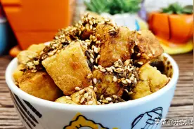 豆腐这么做，咬一口外酥里嫩比肉都香，简单3步就上桌我家天天吃图片