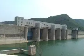 朱庄水库大坝图片