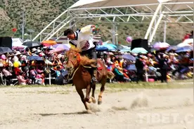 西藏当雄2020“当吉仁”赛马节开幕图片