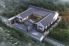 四合院别墅才是中国最美的房子，这样设计，美呆了图片