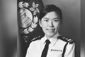 香港殉职女警，获追授图片
