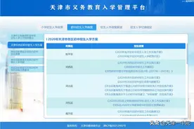 重磅 | 2020年天津各区“小升初”学区片公布！图片