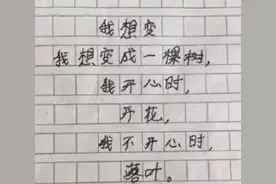 小学生"即兴作诗"火了，父母气得跳脚，老师却笑了：是个天才图片