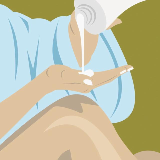 皮肤上起鸡皮疙瘩似的小豆