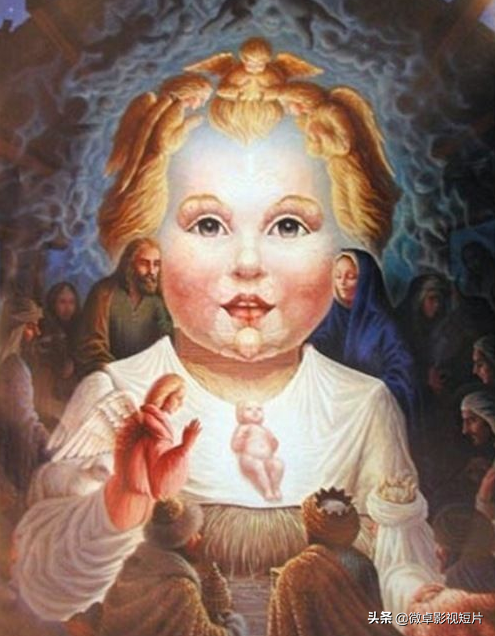 测智商图片 人脸,考眼力!