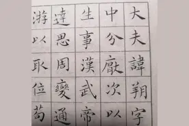 楷书行书隶书，书法对联诗词，硬笔软笔钢笔毛笔中华传统书法图片