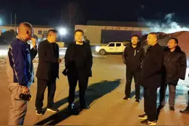 泌阳县常务副县长陈东带队深入企业就重污染天气管控工作开展督导检查图片