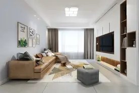 客厅装吸顶灯还是吊灯？搞清楚这5点再装，效果才会高档图片