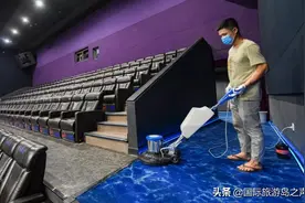 今天，海口的各大影院暂不复业！图片