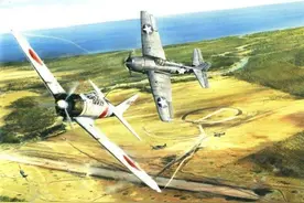 燃烧的空中神话，日本零式舰载机，伴随着帝国主义走向毁灭图片