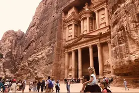 中东旅行 | 约旦漫游之佩特拉古城，瓦迪拉姆沙漠与死海图片