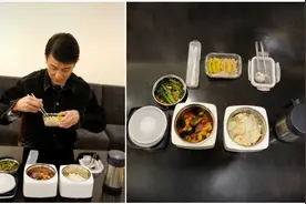 刘德华自曝吃晚餐视频，全是清淡素菜，坦言吃腻时就看看腹肌图片
