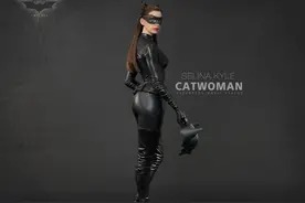 如此逼真的安妮·海瑟薇版猫女雕像，你把持得住嘛？图片