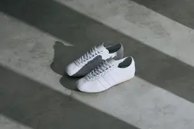 adidas推出以全白色皮革鞋面打造的全新Paris OG鞋款图片