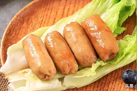 鲜嫩爆汁的纯肉自制烤肠，宝宝直呼吃不够~无添加更放心图片