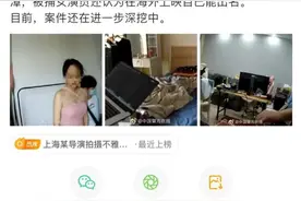 上海一导演拍色情视频被抓，被12岁男孩家长举报图片
