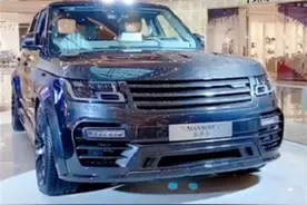 “迈莎锐”套件的路虎，改装碳纤维引擎盖，马力超600匹，5秒破百图片