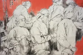 医暖人间 致敬英雄 | “壮族三月三·健康春之声”绘画佳作共赏图片