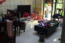 78㎡旧房改造｜长沙冬瓜山翻新15年前老房，改造后以为进错家门了图片
