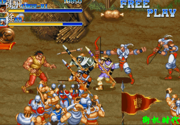 街机《三国志》原版自带“里关模式”，鲜为人知的隐藏必杀和连段