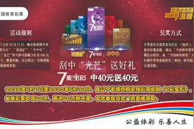 “7彩宝石、中中中”藏光芒惊喜，辽宁体彩再送独家好礼，“7彩宝石”中40送4图片