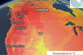 堪比世界末日，加拿大49.6℃，科威特72℃，是天灾还是人祸？图片