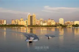 松花江干流哈尔滨江段水位偏高2.55米 春季降水前少后多图片